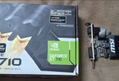 MSI GeForce GT 710 GRAPHICS CARD