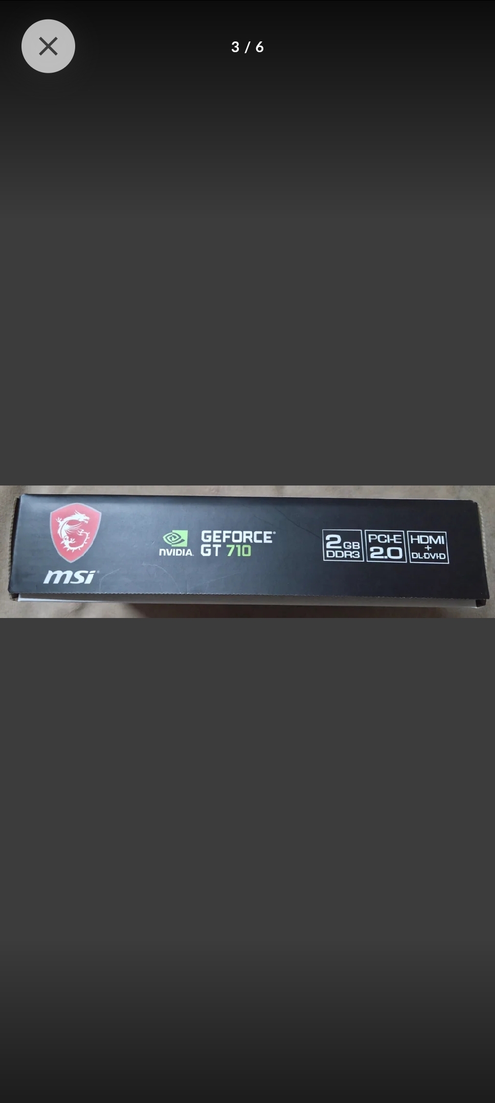 MSI GeForce GT 710 GRAPHICS CARD